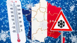 Plan grand froid carte de France